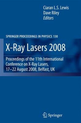 Cover of X-Ray Lasers 2008