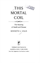 Book cover for This Mortal Coil