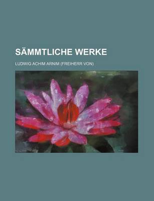Book cover for Sammtliche Werke (9-12)
