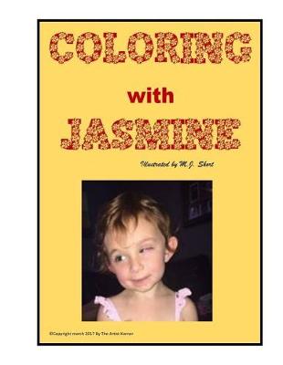 Book cover for Coloring with Jasmine