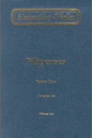 Cover of Estudio-Vida de Filipenses