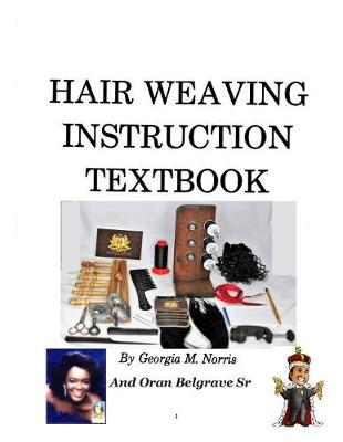 Book cover for Hair Weaving Instruction Textbook