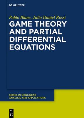 Cover of Game Theory and Partial Differential Equations