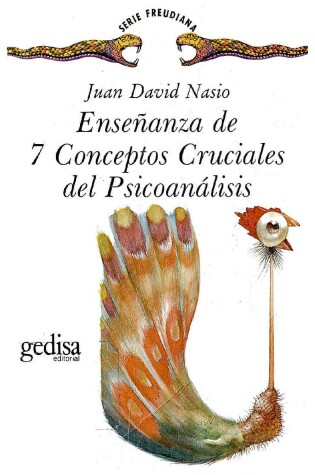 Cover of Ensenanza de 7 Conceptos Cruciales de Psicoanalisi