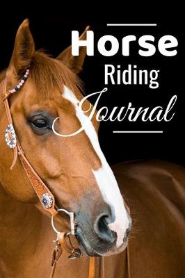 Book cover for Horse riding Journal