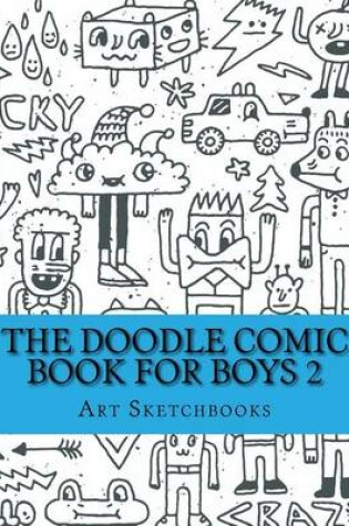 Cover of The Doodle Comic Book for Boys 2