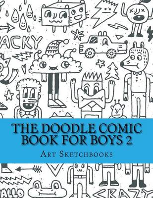 Cover of The Doodle Comic Book for Boys 2