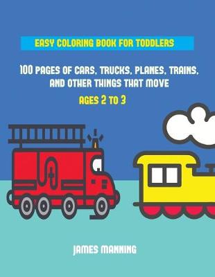 Cover of Easy Coloring Book for Toddlers