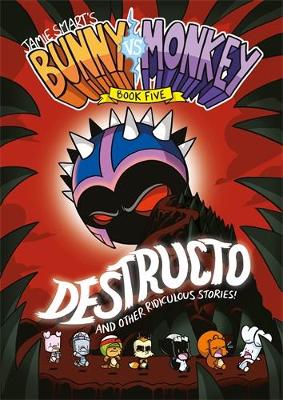 Book cover for Bunny vs Monkey 5: Destructo