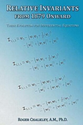 Cover of Relative Invariants from 1879 Onward