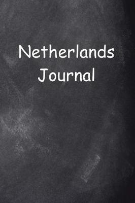 Cover of Netherlands Journal Chalkboard Design