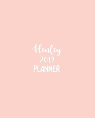 Book cover for Henley 2019 Planner