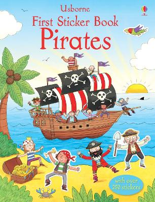 Book cover for First Sticker Book Pirates