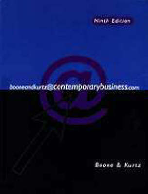 Cover of Contemporary Business