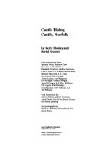 Cover of EAA 81: Castle Rising Castle, Norfolk