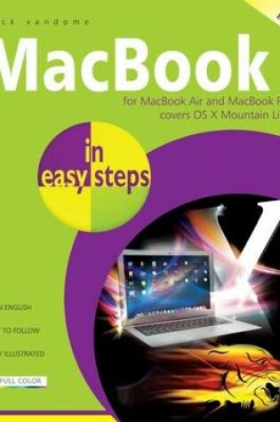 Cover of Macbook for Macbook Air and Macbook Pro Covers OS X Mountain Lion in Easy Steps