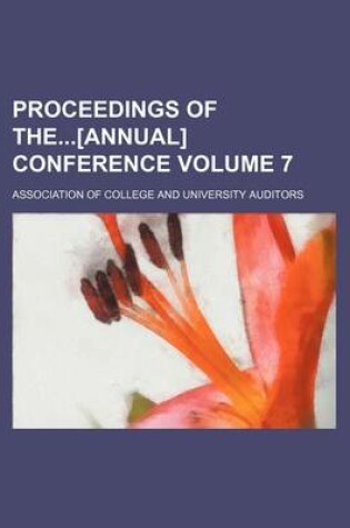 Cover of Proceedings of The[annual] Conference Volume 7