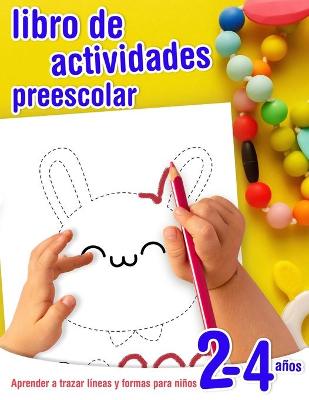 Book cover for Aprender a trazar líneas y formas - libro de actividades preescolar para niños 2-4 años