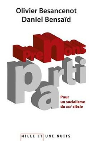 Cover of Prenons Parti.