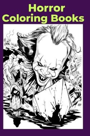 Cover of Horror Coloring Books