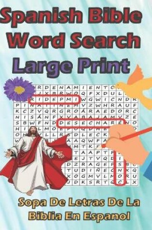 Cover of Spanish Bible Word Search Large Print