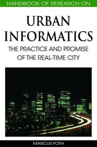 Cover of Handbook of Research on Urban Informatics