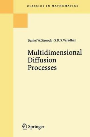 Cover of Multidimensional Diffusion Processes