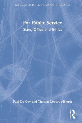 Cover of For Public Service