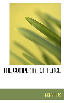 Book cover for The Complaint of Peace