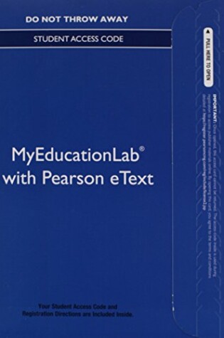 Cover of NEW MyLab Education with Video-Enhanced Pearson eText -- Standalone Access Card -- for All Children Read