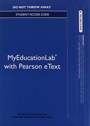 Book cover for NEW MyLab Education with Video-Enhanced Pearson eText -- Standalone Access Card -- for All Children Read