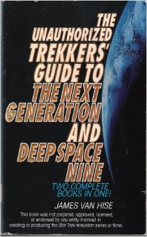 Book cover for The Unauthorized Trekkers' Guide to the Next Generation and Deep Space Nine