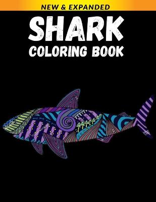 Book cover for Shark Coloring Book