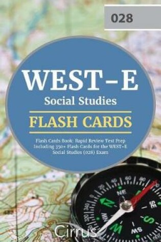 Cover of West-E Social Studies Flash Cards Book