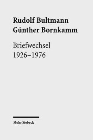 Cover of Briefwechsel 1926-1976