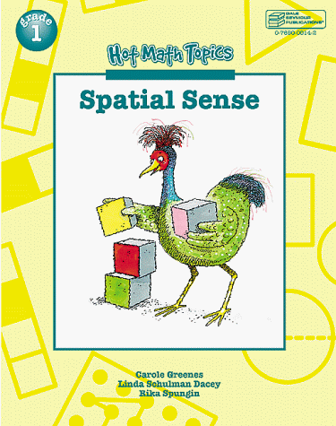 Cover of Hot Math Topics Grade 1: Spatial Sense Copyright 1999