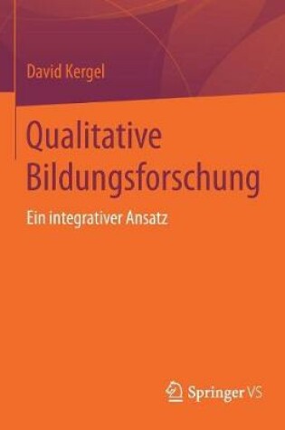 Cover of Qualitative Bildungsforschung