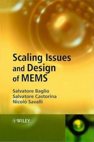 Cover of Scaling Issues and Design of MEMS