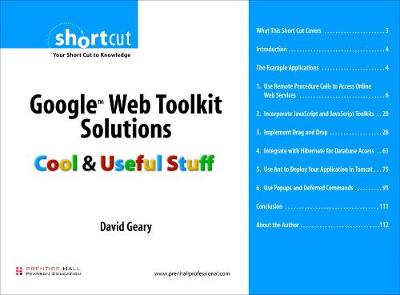 Cover of Google Web Toolkit Solutions (Digital Short Cut)