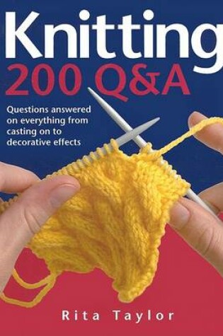 Cover of Knitting: 200 Q&A