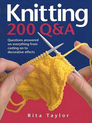 Book cover for Knitting: 200 Q&A