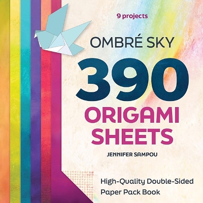 Book cover for Ombré Sky 390 Origami Sheets