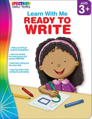 Cover of Ready to Write, Ages 3 - 6