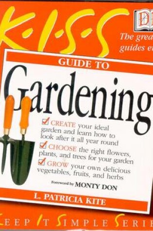 Cover of KISS Guide To Gardening (The Wonderful Book Company)