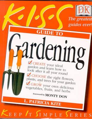 Book cover for KISS Guide To Gardening (The Wonderful Book Company)