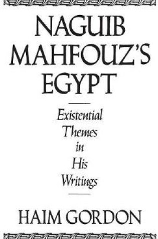 Cover of Naguib Mahfouz's Egypt