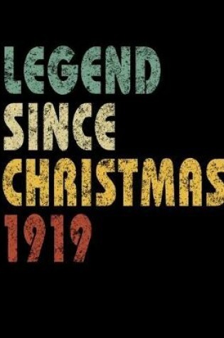 Cover of Legend Since Christmas 1919