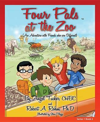 Book cover for Four Pals at the Zoo