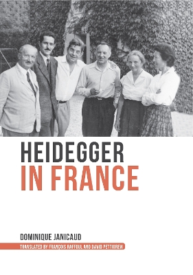 Cover of Heidegger in France