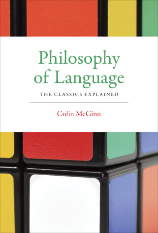 Cover of Philosophy of Language